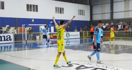 COPAGRIL VENCE E CONFIRMA VAGA NAS QUARTAS DE FINAL DA LIGA FUTSAL PARANÁ