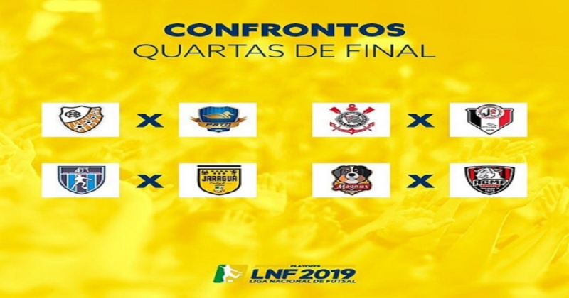 DEFINIDOS OS CONFRONTOS DAS QUARTAS DE FINAIS DA LIGA NACIONAL